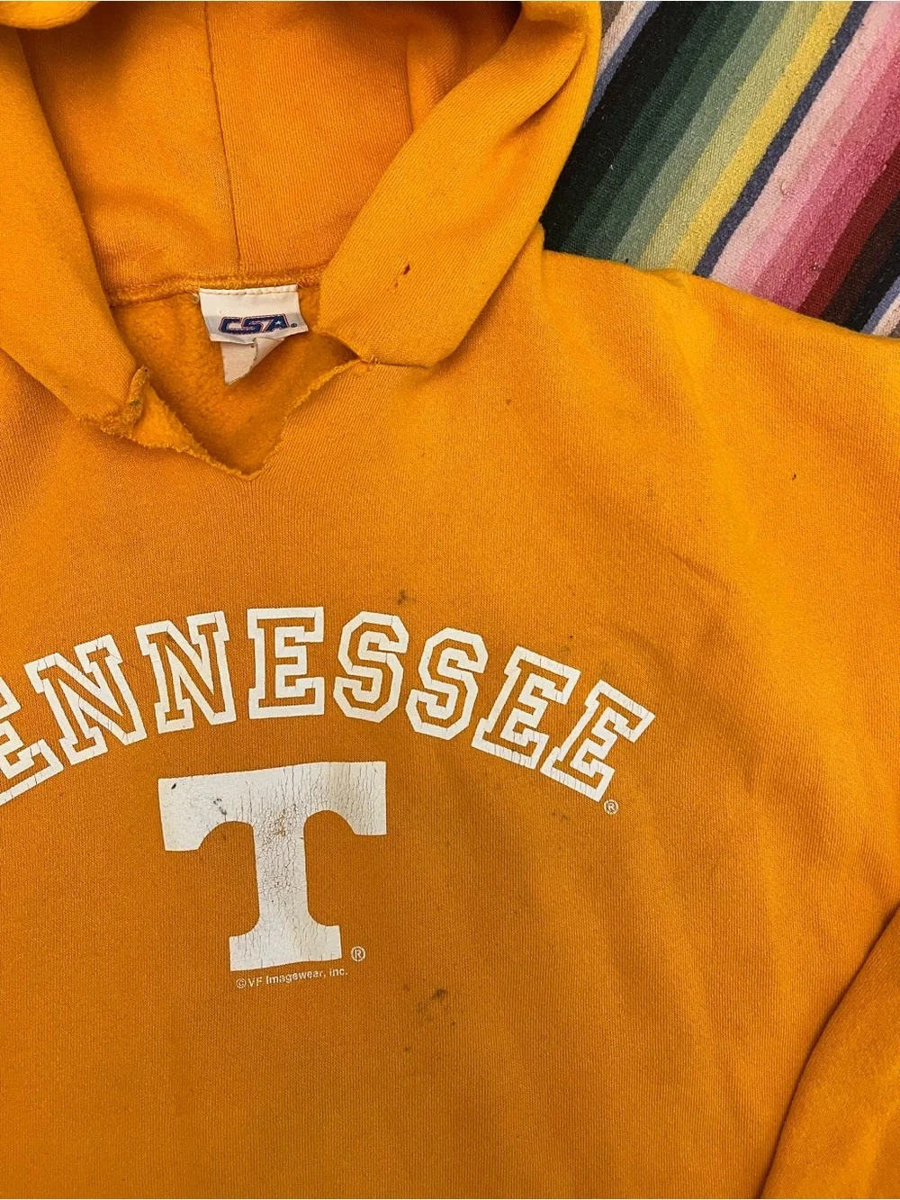 Tennessee Orange University Pullover Hoodie vintage